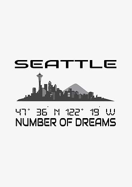 GPS Coordinates Seattle