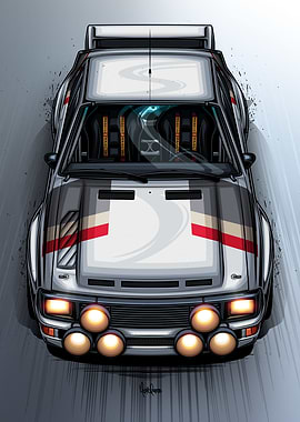 Audi Sport Quattro S1 Art