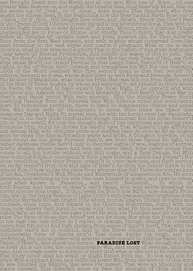 Paradise Lost Book Text