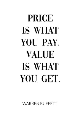Warren Buffett Price Value