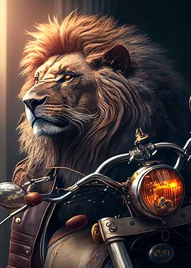 lion king on motor