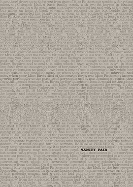 Vanity Fair Book Text