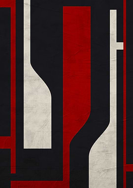 GEOMETRIC ABSTRACT 252D