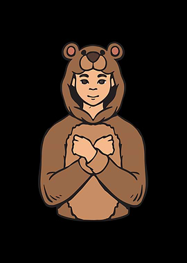 BEAR Animal ASL Hand