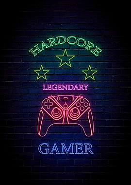 hardcore legendary gamer