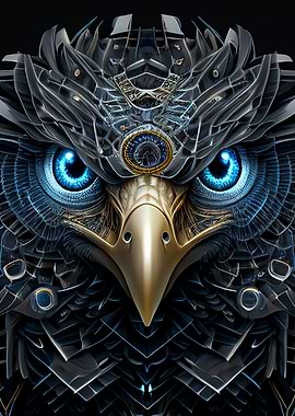 The Vintage Cyborg Eagle