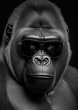 Portrait of a Gorilla