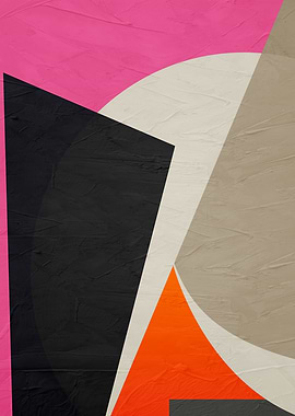 GEOMETRIC ABSTRACT 445A