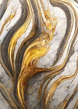 Liquid Marble Artwork
