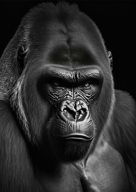 Portrait of a Gorilla