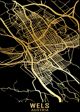 Wels Austria City Map