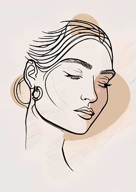 Beautiful Woman Face