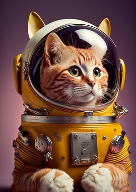 Astronaut Cat