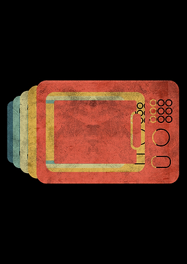 Microwave Retro Vintage