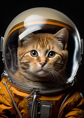 Astronaut Cat