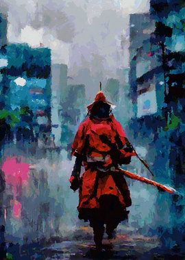 Samurai in the city