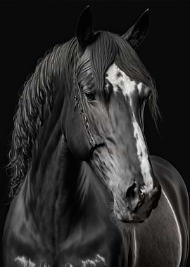 Portrait of a Horse