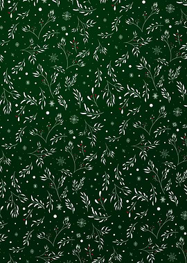 Winter Foliage Pattern