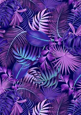Tropical Leaf Pattern