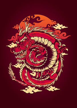 The red dragon