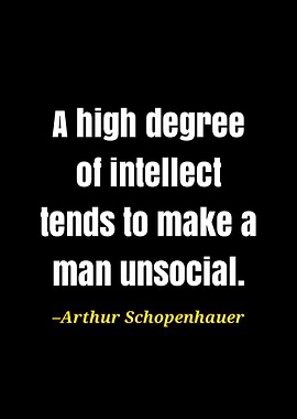 Arthur schopenhaure quote