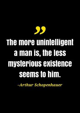 Arthur schopenhaure quote