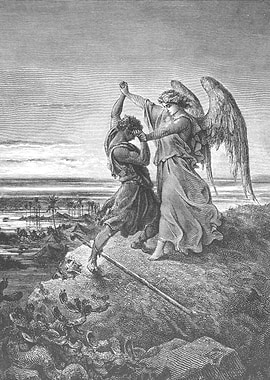 Jacob Wrestles the Angel