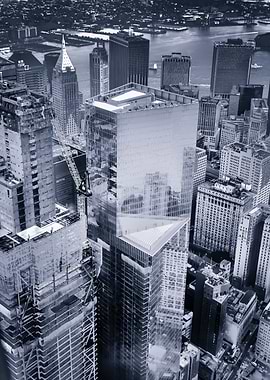 Modern City Skyscrapers