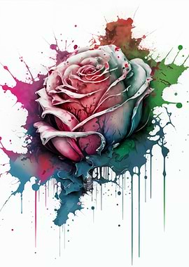 Graffiti Rose