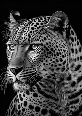 Portrait of a Leopard