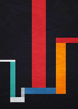 GEOMETRIC ABSTRACT 573A