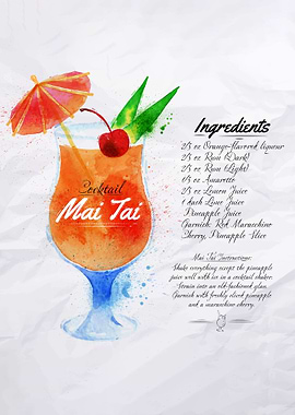 mai tai cocktails