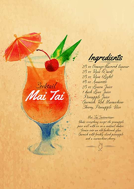 mai tai cocktails