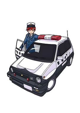 Supercar Anime Police