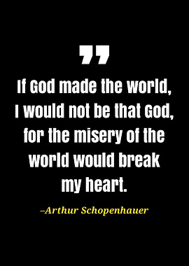 Arthur schopenhaure quote