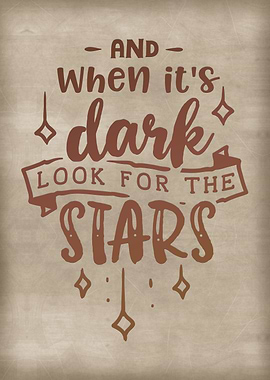 Look for the stars