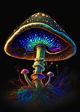 Paint Mushroom