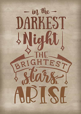 In the darkest night