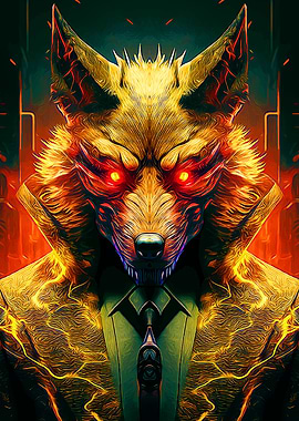 Animal portrait Wolf