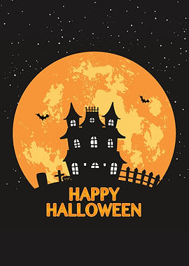 Happy halloween house