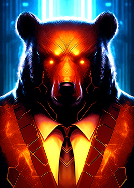 Animal portrait Bear