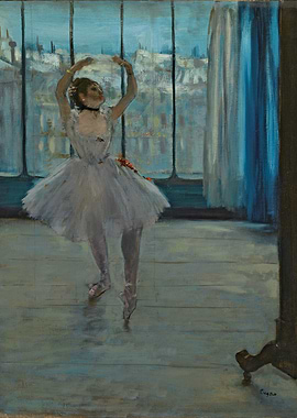 Dancer in Front of Window