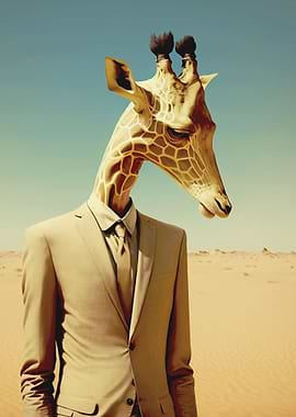 Human giraffe 1 of 2