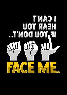 Lip Reading ASL Hand