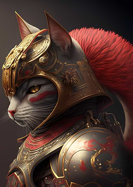 Samurai Cat