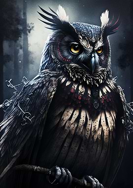 Owl At night