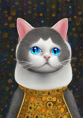 Cartoon British Shorthair