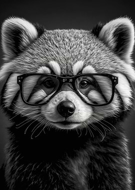 Portrait of a Red Panda