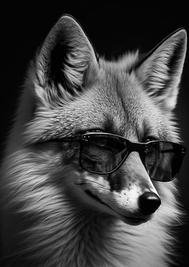 Portrait of a Red Fox