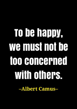 Albert camus quote